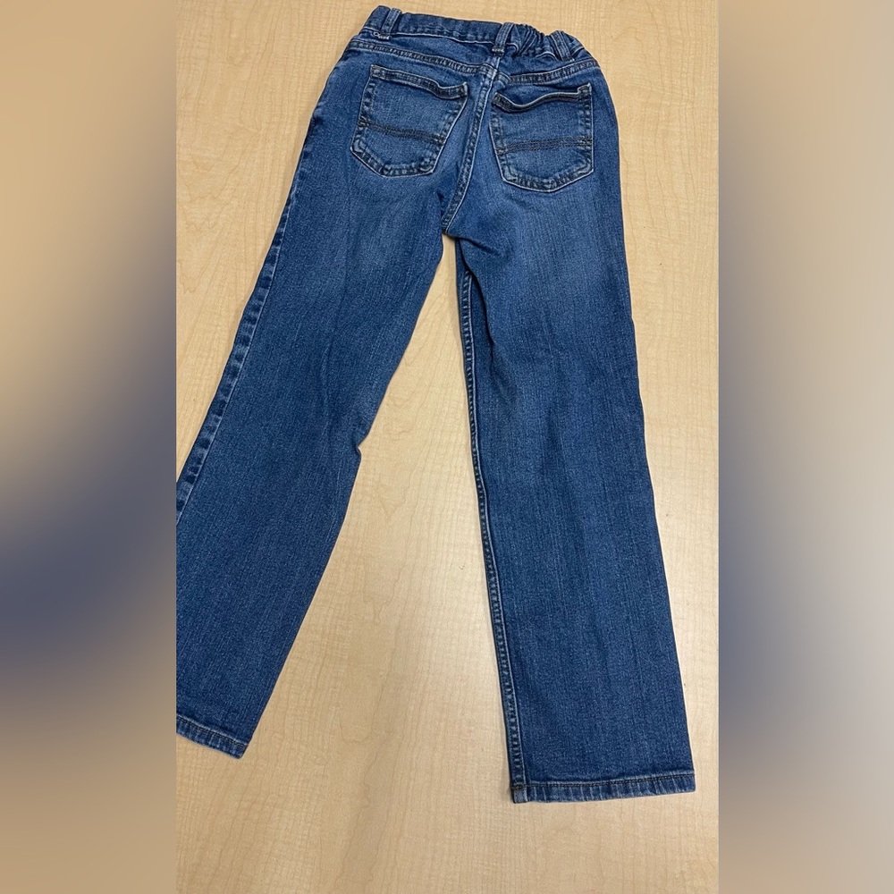 Like New/ Boys Relaxed Fit/Wonder Nation/ medium wash jeans size youth 10 - Picture 3 of 3